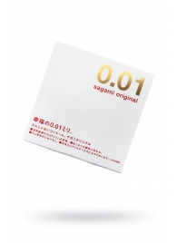 Супертонкий презерватив Sagami Original 0.01 - 1 шт. - Sagami - купить с доставкой в Сургуте