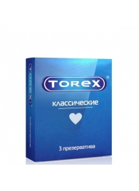 Гладкие презервативы Torex  Классические  - 3 шт. - Torex - купить с доставкой в Сургуте