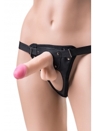 Телесный страпон на трусиках Realstick Hunter - 14,5 см. - ToyFa - купить с доставкой в Сургуте