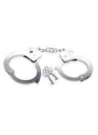 Металлические наручники Beginner s Metal Cuffs - Pipedream - купить с доставкой в Сургуте