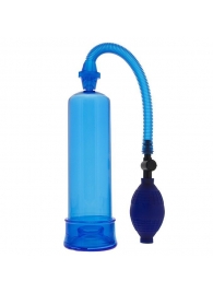 Синяя вакуумная помпа MENZSTUFF PENIS ENLARGER - Dream Toys - в Сургуте купить с доставкой