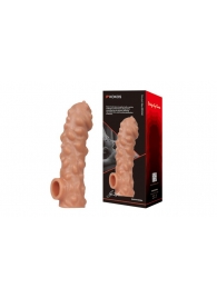 Насадка на фаллос с крупными бугорками EXTREME SLEEVE - 17,6 см. - KOKOS - в Сургуте купить с доставкой
