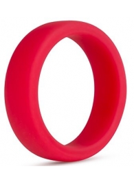 Красное эрекционное кольцо Silicone Go Pro Cock Ring - Blush Novelties - в Сургуте купить с доставкой