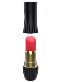 Клиторальный стимулятор-помада LIPSTICK - 9,3 см. - Dream Toys - купить с доставкой в Сургуте