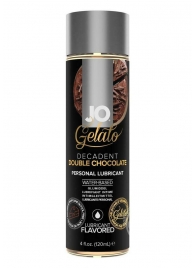 Лубрикант с ароматом шоколада JO GELATO DECADENT DOUBLE CHOCOLATE - 120 мл. - System JO - купить с доставкой в Сургуте