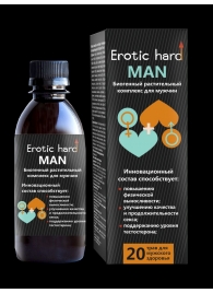 Мужской биогенный концентрат для усиления эрекции Erotic hard Man - 250 мл. - Erotic Hard - купить с доставкой в Сургуте