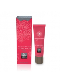 Возбуждающий интимный гель для двоих STIMULATION GEL Pomegranate   Nutmeg - 30 мл. - Shiatsu - купить с доставкой в Сургуте