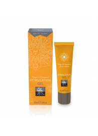 Возбуждающий интимный гель STIMULATION GEL Ginger   Cinnamon - 30 мл. - Shiatsu - купить с доставкой в Сургуте