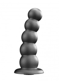 Черная насадка-плаг на харнесс PLATINUM 9 - 24 см. - LOVETOY (А-Полимер) - купить с доставкой в Сургуте