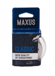 Классические презервативы в пластиковом кейсе MAXUS Classic - 3 шт. - Maxus - купить с доставкой в Сургуте