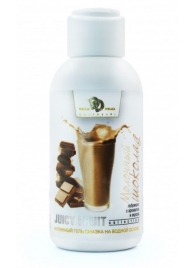 Интимный гель-смазка JUICY FRUIT с ароматом молочного шоколада - 100 мл. - БиоМед - купить с доставкой в Сургуте