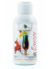 Интимный гель-смазка JUICY FRUIT с ароматом энергетика - 100 мл. - БиоМед - купить с доставкой в Сургуте