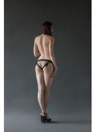 Черные трусики Better с анальной насадкой - 8 см. - Lola Games - купить с доставкой в Сургуте