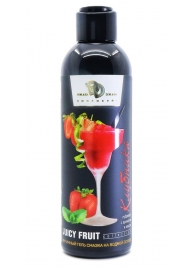 Интимный гель-смазка JUICY FRUIT с ароматом клубники - 200 мл. - БиоМед - купить с доставкой в Сургуте