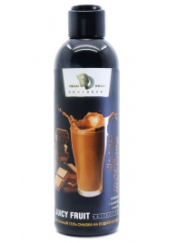 Интимный гель-смазка JUICY FRUIT с ароматом молочного шоколада - 200 мл. - БиоМед - купить с доставкой в Сургуте