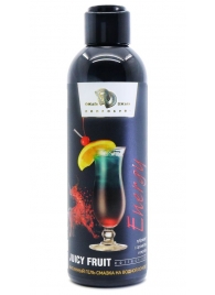 Интимный гель-смазка JUICY FRUIT с ароматом энергетика - 200 мл. - БиоМед - купить с доставкой в Сургуте