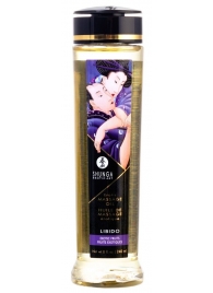 Массажное масло Libido Exotic Fruits с ароматом экзотических фруктов - 240 мл. - Shunga - купить с доставкой в Сургуте