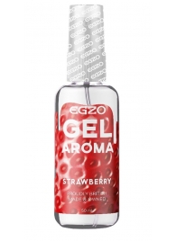 Интимный лубрикант EGZO AROMA с ароматом клубники - 50 мл. - EGZO - купить с доставкой в Сургуте