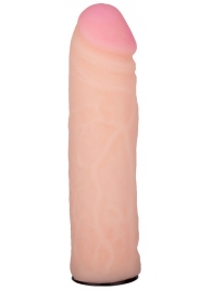 Пояс-трусики с насадкой Glamour Silver - 15,5 см. - LOVETOY (А-Полимер) - купить с доставкой в Сургуте