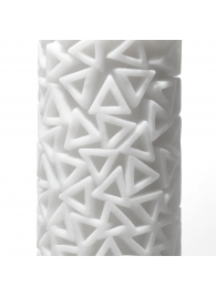 Белый 3D мастурбатор PILE - Tenga - в Сургуте купить с доставкой