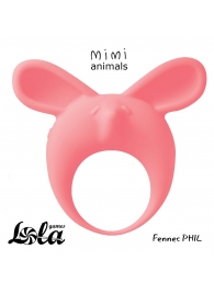 Оранжевое эрекционное кольцо Fennec Phil - Lola Games - в Сургуте купить с доставкой