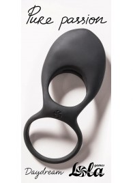 Черное эрекционное виброкольцо Daydream - Lola Games - в Сургуте купить с доставкой