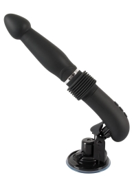Черная секс-машина с поступательными движениями Fucking Machine - Orion - купить с доставкой в Сургуте