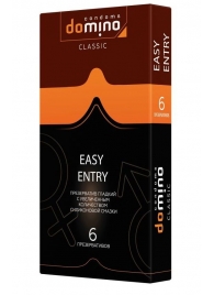 Презервативы с увеличенным количеством смазки DOMINO Easy Entry - 6 шт. - Domino - купить с доставкой в Сургуте