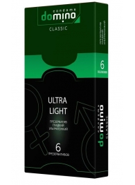 Супертонкие презервативы DOMINO Ultra Light - 6 шт. - Domino - купить с доставкой в Сургуте