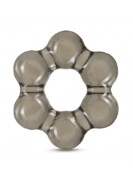 Дымчатое эрекционное кольцо Stay Hard Thick Bead Cock Ring - Blush Novelties - в Сургуте купить с доставкой