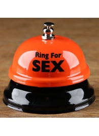 Настольный звонок RING FOR SEX - Сима-Ленд - купить с доставкой в Сургуте