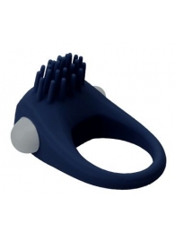 Синее эрекционное виброкольцо STIMU RING - Dream Toys - в Сургуте купить с доставкой