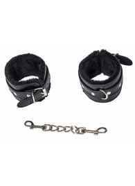 Черные наручники Calm - Lola Games - купить с доставкой в Сургуте