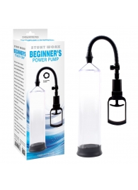 Прозрачная поршневая помпа Beginners Power Pump - Chisa - в Сургуте купить с доставкой