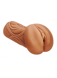 Кофейный мастурбатор-вагина Dumpling - Lola Games - в Сургуте купить с доставкой