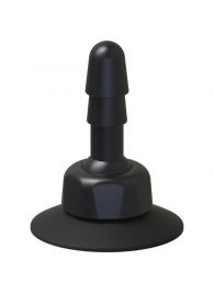 Плаг с присоской для фиксации насадок Deluxe 360° Swivel Suction Cup Plug - Doc Johnson - купить с доставкой в Сургуте
