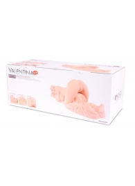 Мастурбатор-полуторс Valentina с двойным слоем материала - KOKOS - в Сургуте купить с доставкой