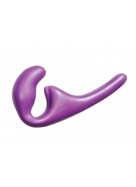 Фиолетовый безремневой страпон Seduction - 20,5 см. - Lola Games - купить с доставкой в Сургуте