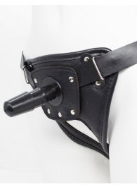 Черный пояс для насадок CLASS STRAP Restyling - LOVETOY (А-Полимер) - купить с доставкой в Сургуте