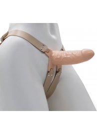 Телесный мужской парапротез MEN STYLE - 15 см. - LOVETOY (А-Полимер) - купить с доставкой в Сургуте