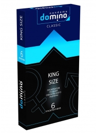 Презервативы увеличенного размера DOMINO Classic King size - 6 шт. - Domino - купить с доставкой в Сургуте