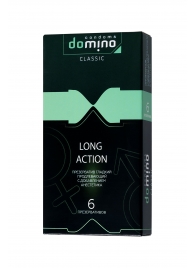 Презервативы с пролонгирующим эффектом DOMINO Classic Long action - 6 шт. - Domino - купить с доставкой в Сургуте