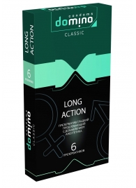 Презервативы с пролонгирующим эффектом DOMINO Classic Long action - 6 шт. - Domino - купить с доставкой в Сургуте