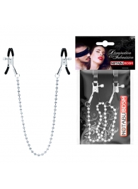 Оригинальные зажимы на соски с бусами - Notabu - купить с доставкой в Сургуте