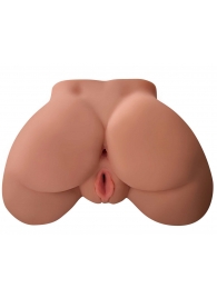 Кофейный мастурбатор-полуторс Perfect Ass Masturbator - Pipedream - в Сургуте купить с доставкой