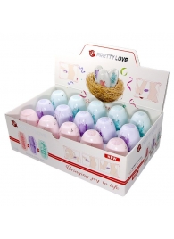 Набор из 15 мини-мастурбаторов Fantastic Egg Hard Boiled - Baile - в Сургуте купить с доставкой