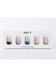 Набор из 5 мастурбаторов Hedy X5 Mixed - Svakom - в Сургуте купить с доставкой