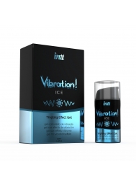 Жидкий интимный гель с эффектом вибрации Vibration! Ice - 15 мл. - INTT - купить с доставкой в Сургуте