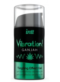 Жидкий интимный гель с эффектом вибрации Vibration! Ganjah - 15 мл. - INTT - купить с доставкой в Сургуте