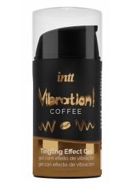 Жидкий интимный гель с эффектом вибрации Vibration! Coffee - 15 мл. - INTT - купить с доставкой в Сургуте